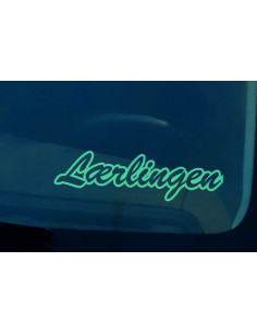 Navne sticker til lastbil med skygge 2