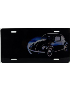 Skilt med VW Beatle
