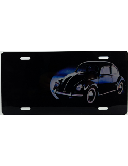 Skilt med VW Beatle