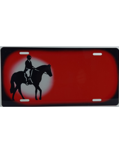 Skilt med Hestenavn. Få dit eget skilt med dit eget tryk. Dressur Hest