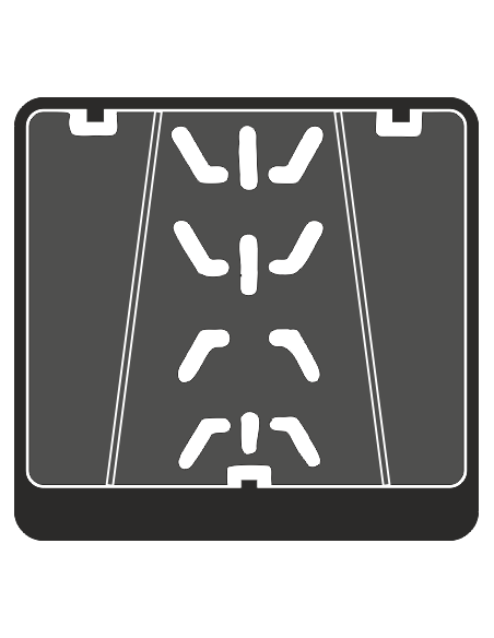 Nummerplader ramme, gør din scooter glad