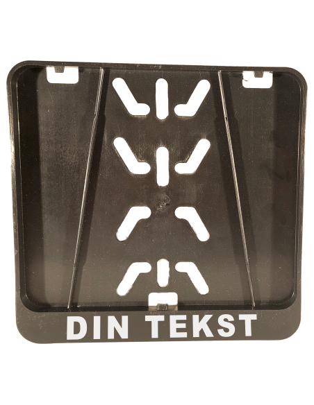 Nummerplader ramme, gør din scooter glad