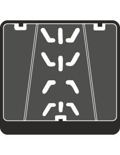 Nummerpladeholder til scooter