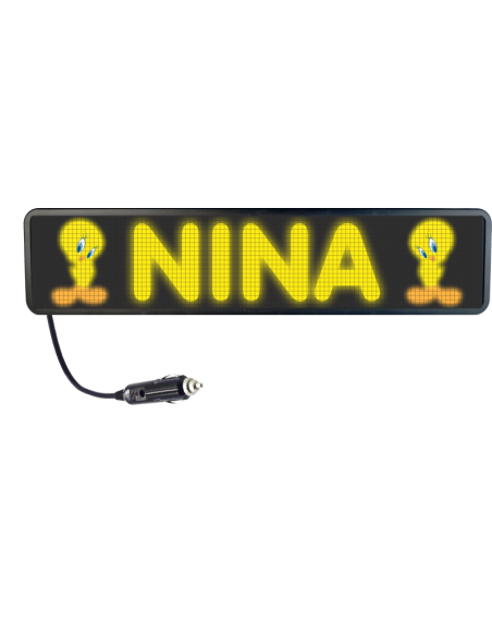 LED skilt Dynamic mobil RGB