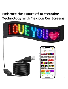 LED skilt med animationer, egne billeder og tekst