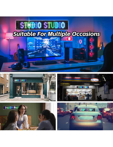 LED skilt til bil eller til butik