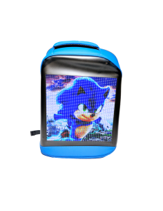 Rygsæk med LED display