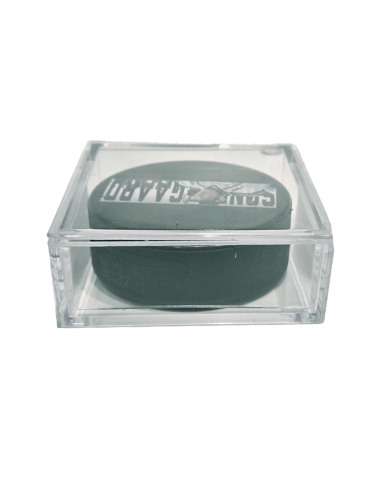 Ishockeypuck Holder hvori Puck kan opbevares.