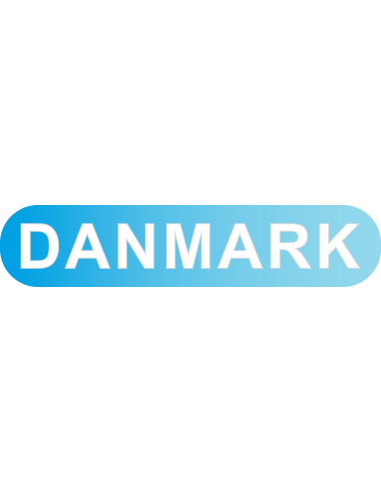 DANMARK - sticker/streamer.