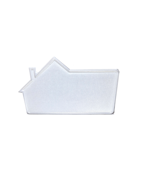 Husskilt i lakeret aluminium - 
stor