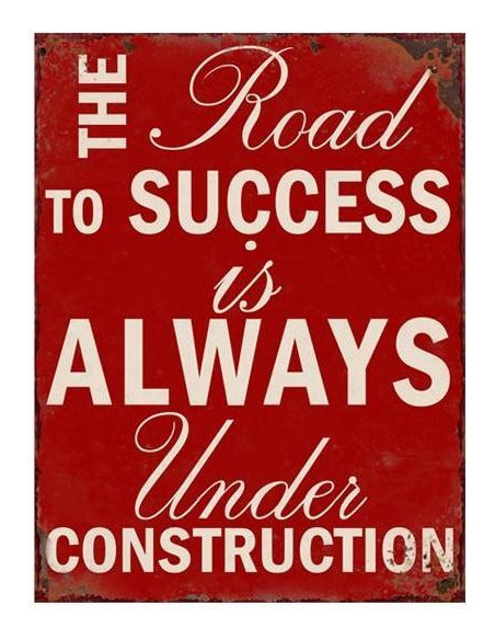 Skilte i Retrolook sjovt, Roads to succes