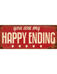 Skilte i Retrolook sjovt, Happy ending