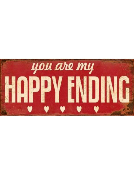 Skilte i Retrolook sjovt, Happy ending