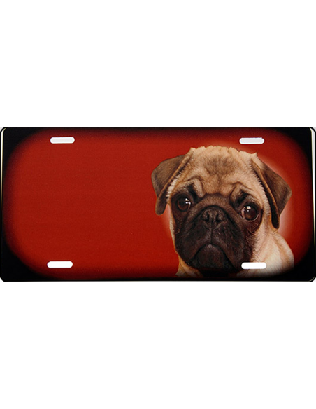 Skilt med Hundenavn. Din bedste ven på skilt din mops