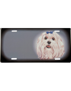 Skilt med Hundenavn. Din bedste ven din Malteser