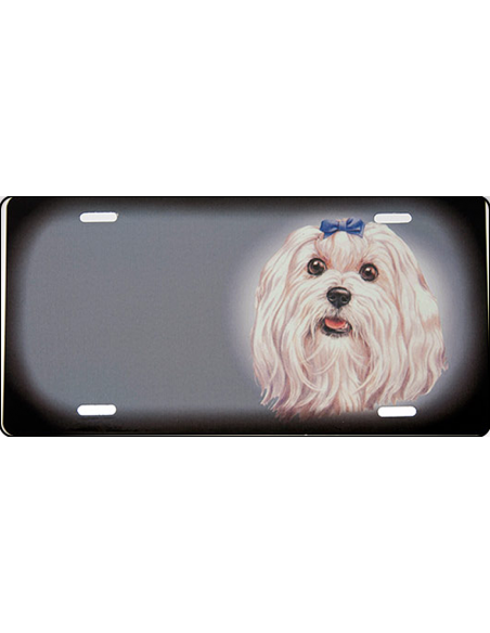 Skilt med Hundenavn. Din bedste ven din Malteser