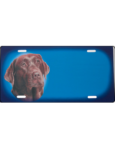 Skilt med Hundenavn. Skal din Labrador have sit eget navneskilt