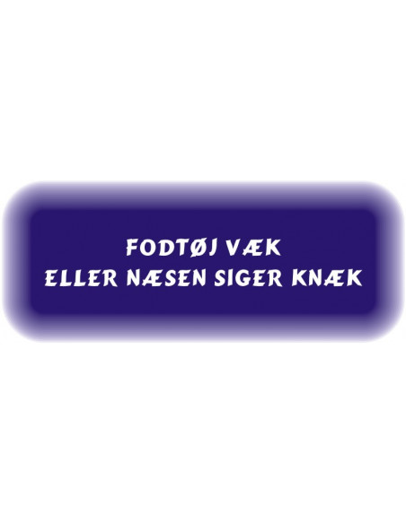 Streamer til Lastbil eller bil, ingen skal bruge sko i min bil